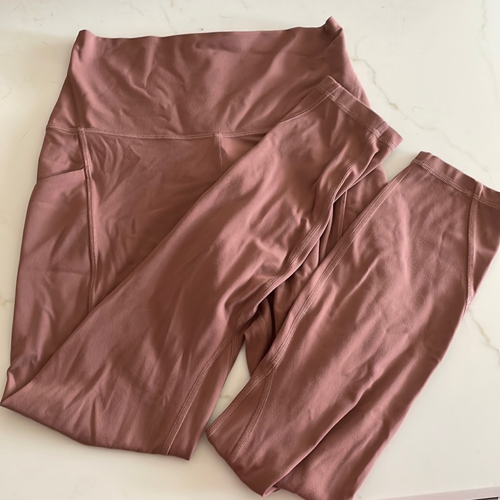 Lulu lemon Spiced chai Pocket Align Leggings
